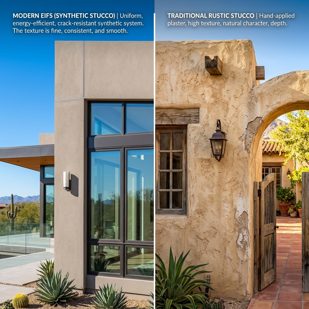 Modern EIFS vs. Traditional Stucco: Which is Best for Arizona?